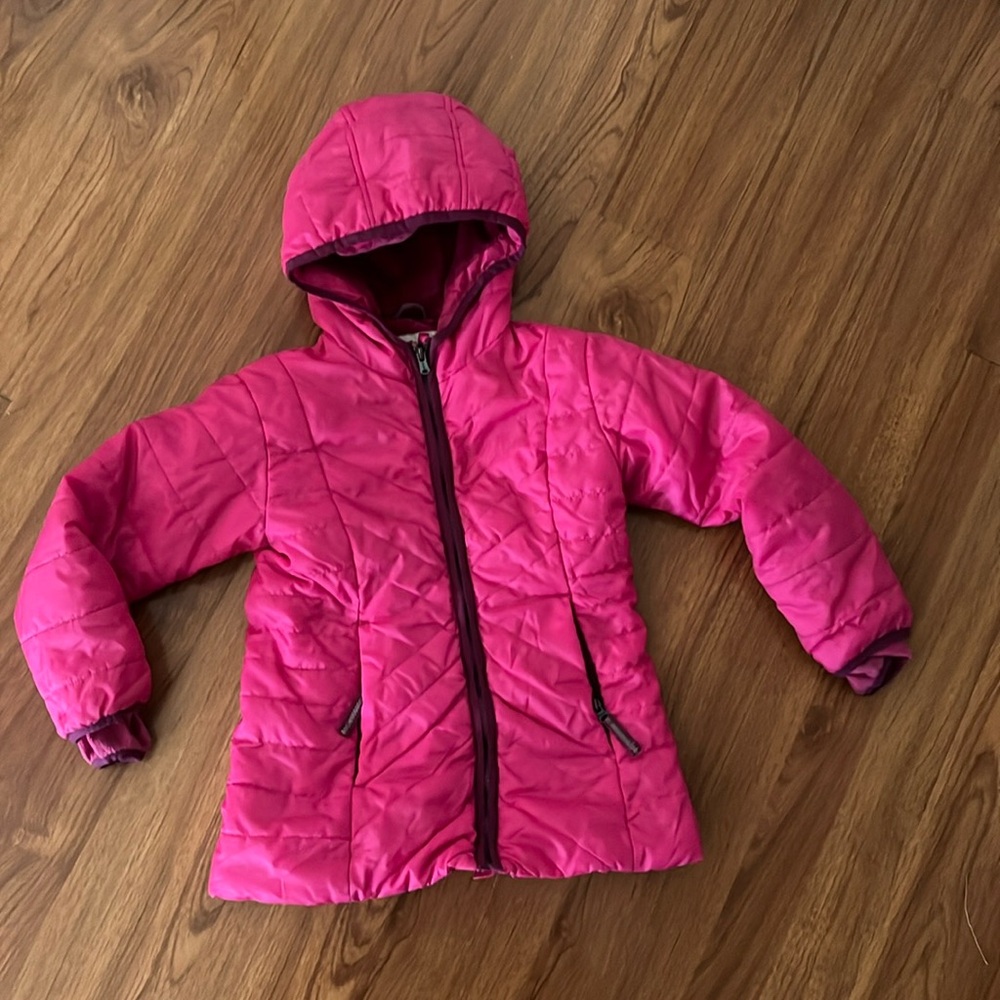 Lands' End Girls Winter Fleece Lined jacket